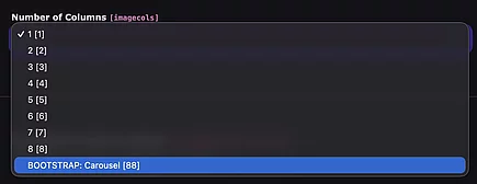 Text & Media imagecols