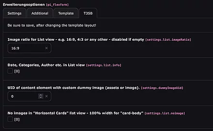 T3SB Tab in News Item