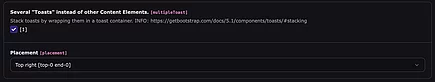 Toast Container