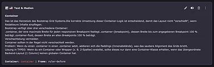 Verschachtelter Conteiner