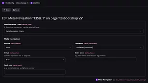 meta-tab