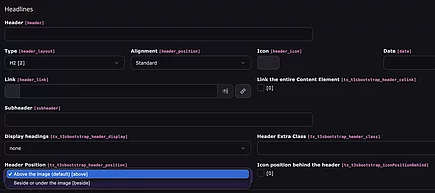 Text & Media Headlines