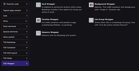 Card Wrapper auswählen