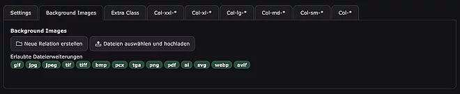 Background Image (nur 2 Columns)